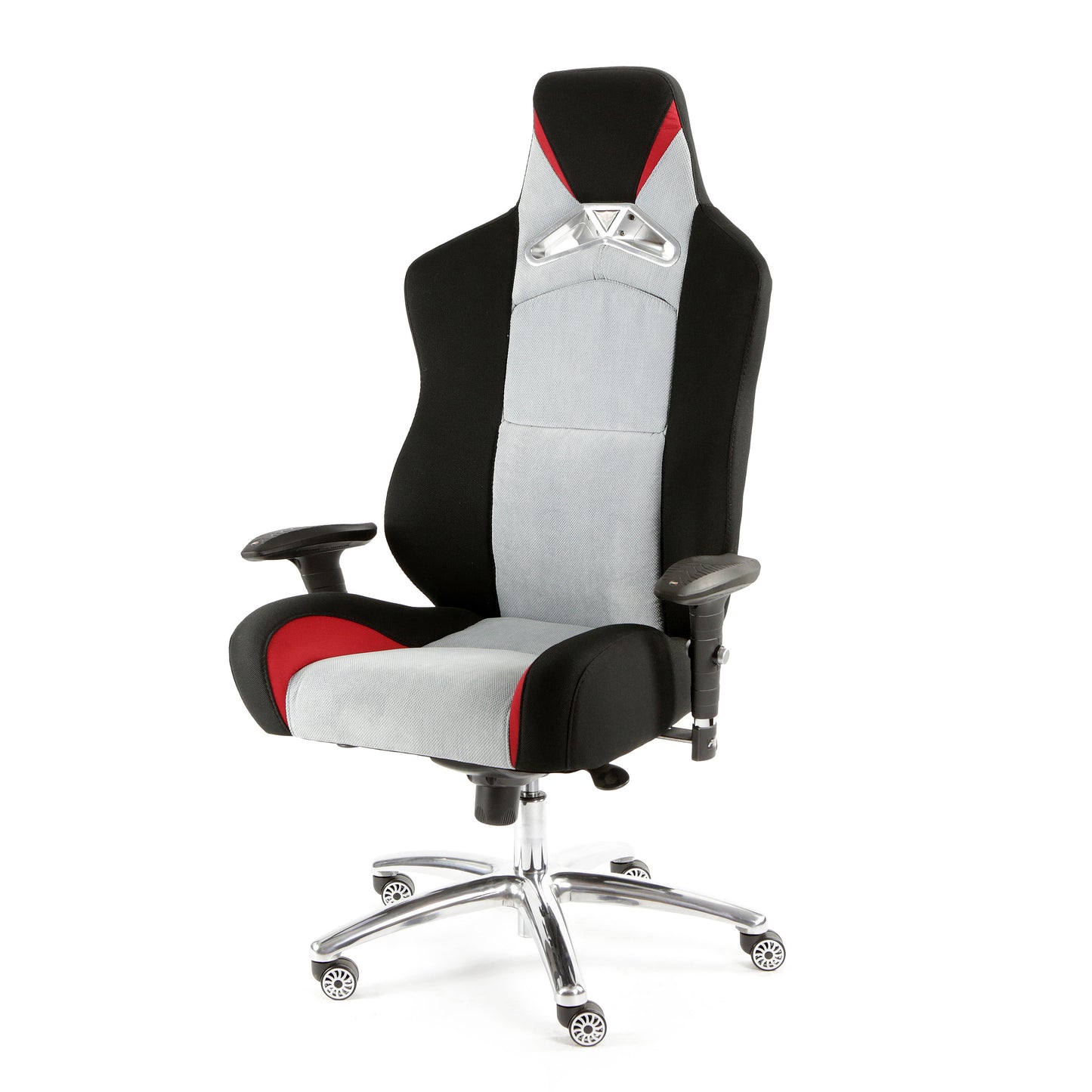 ProMech Racing GT-992 Office Racing Chair Carbon Grey / Black (Fabric)