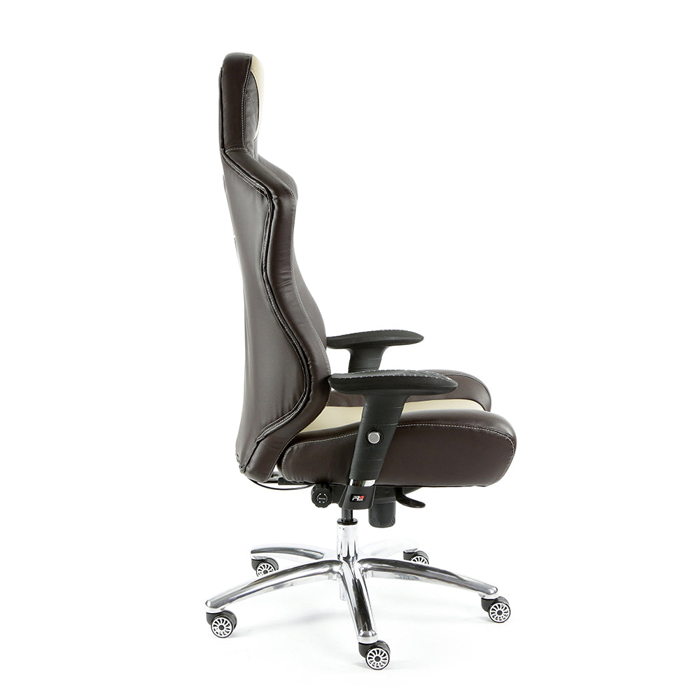 ProMech Racing GT-992 Office Racing Chair Taupe Tan (PU)