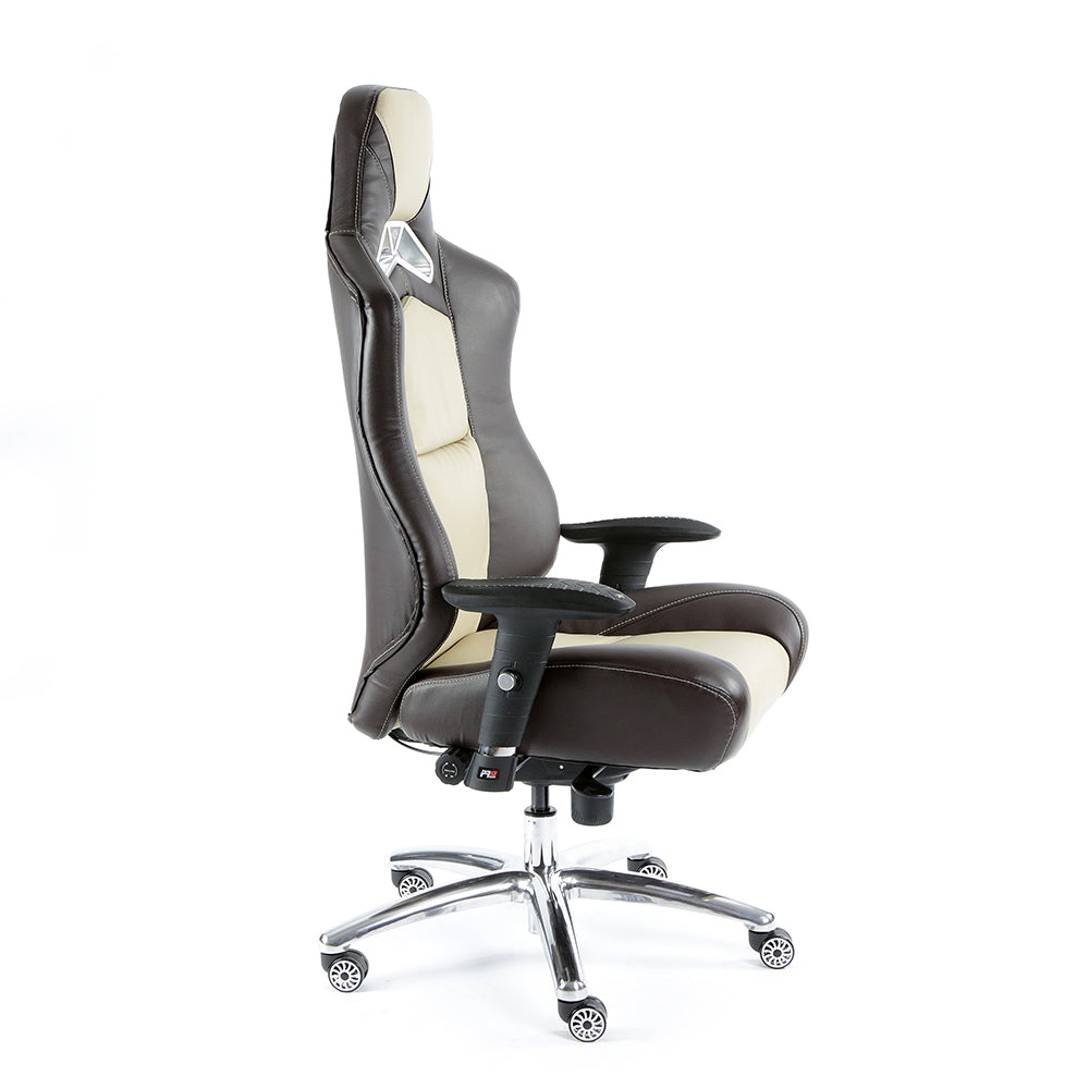 ProMech Racing GT-992 Office Racing Chair Taupe Tan (PU)