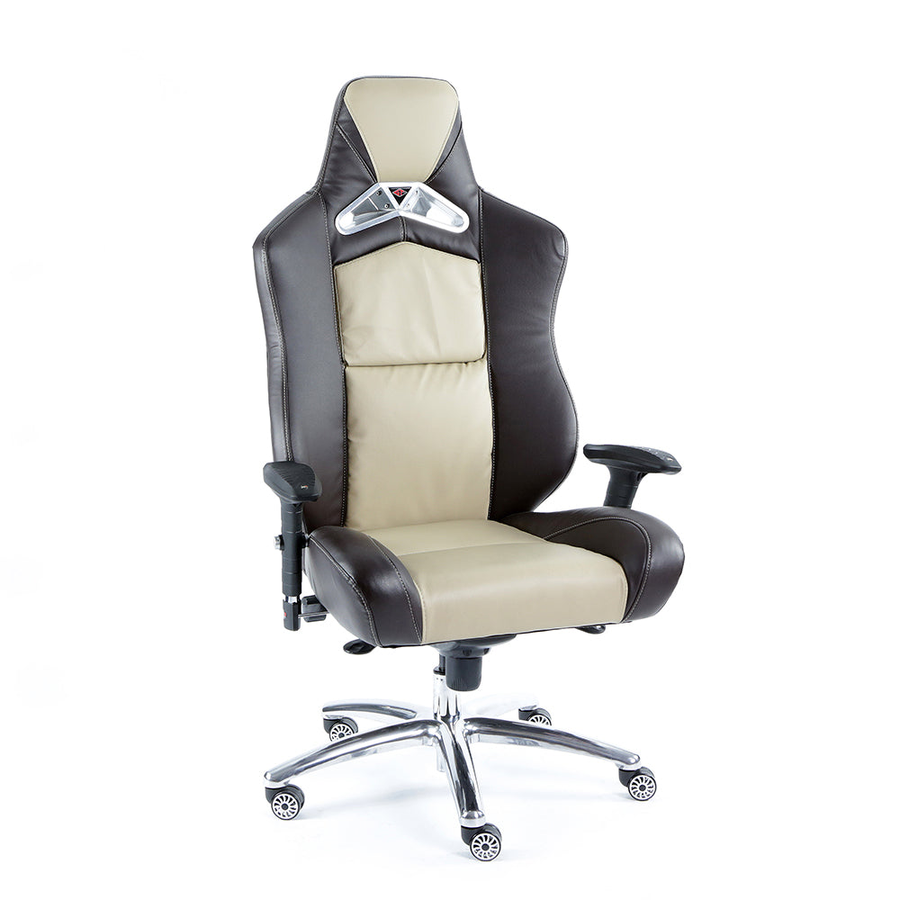 ProMech Racing GT-992 Office Racing Chair Taupe Tan (PU)