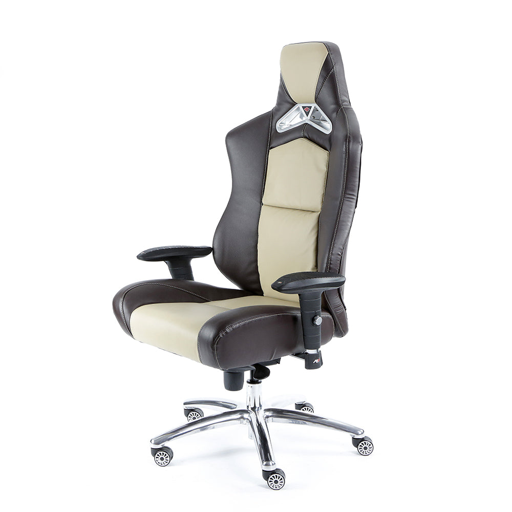 ProMech Racing GT-992 Office Racing Chair Taupe Tan (PU)